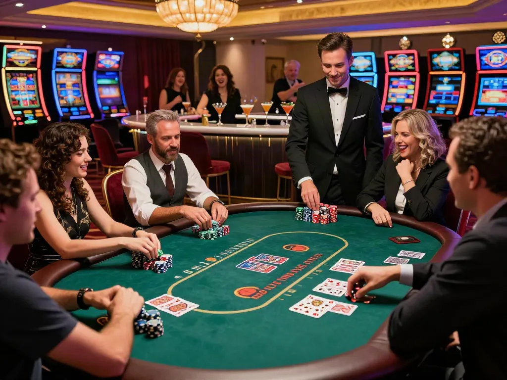 Casino not on gamstop UK vibrant gaming experience with diverse players