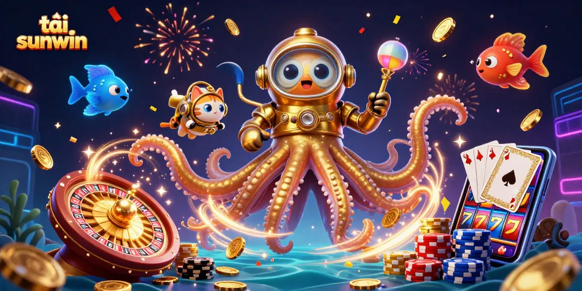 Engage in thrilling gaming with tải sunwin amidst a vibrant 3D casino world!