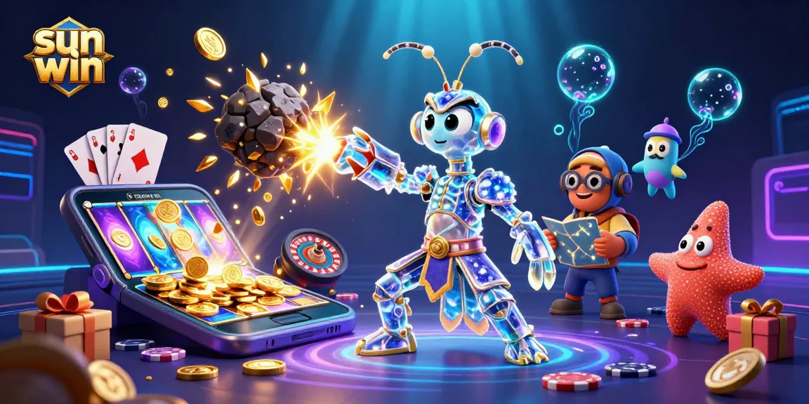 Spin to win at sun win with thrilling slot games and cosmic illustrations!