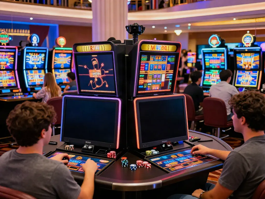 Experience the excitement of a casino not on gamstop uk with vibrant digital games and players.